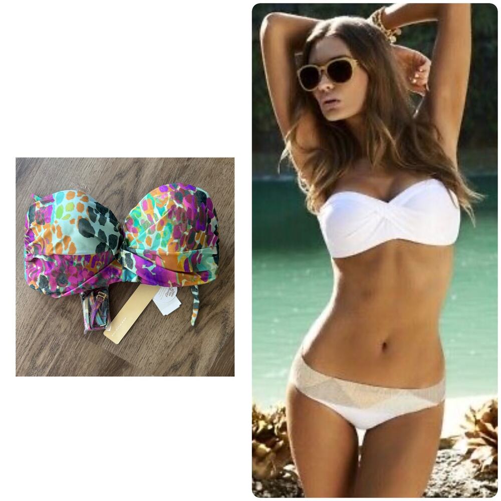 PilyQ Bombshell Bandeau, Multicolored